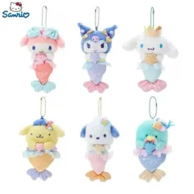 Sanrio Ocean Mermaid Plush Keychain