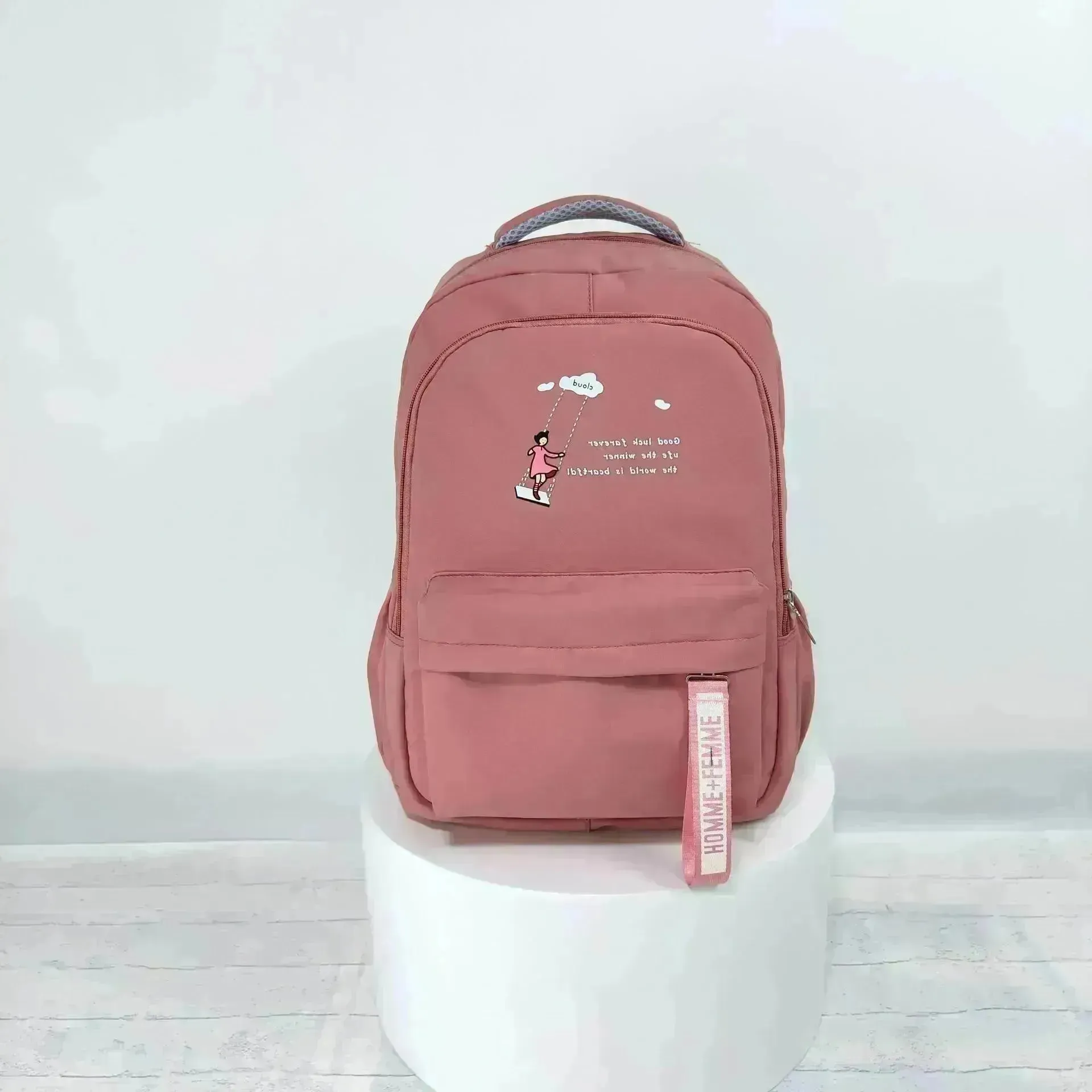 Schoolbag Fashion Casual Large Capacity Multi-functional Backpack