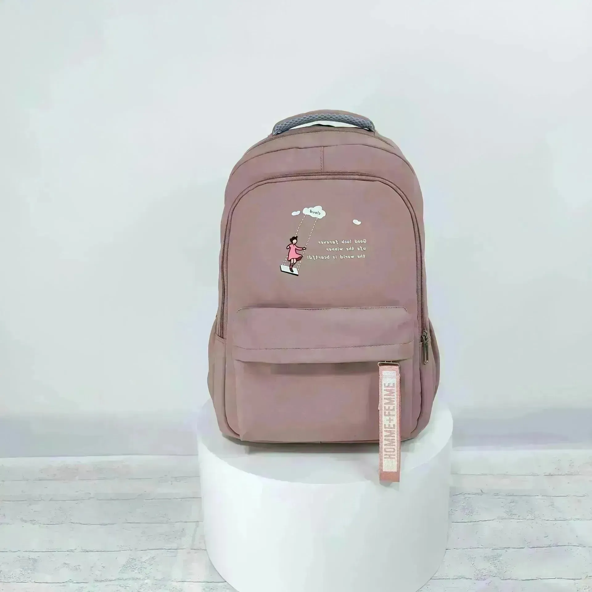 Schoolbag Fashion Casual Large Capacity Multi-functional Backpack