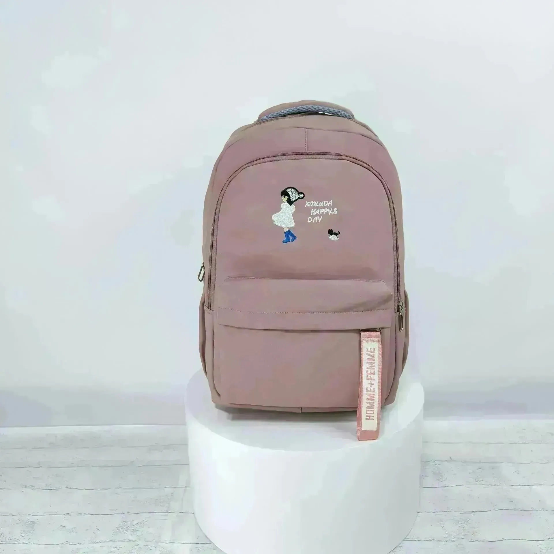 Schoolbag Fashion Casual Large Capacity Multi-functional Backpack