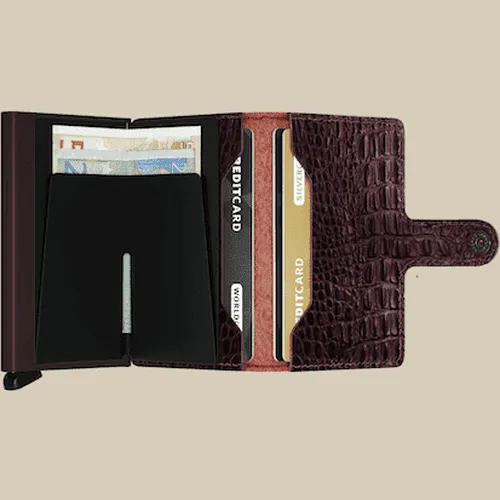 Secrid Miniwallet THE NILE Brown