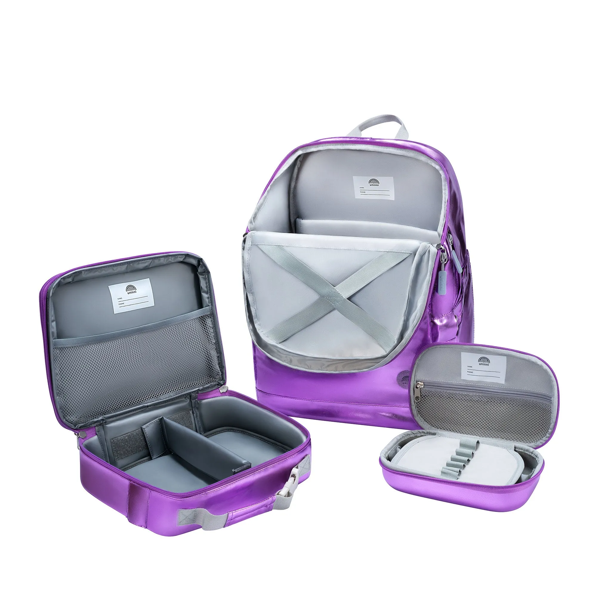 Set- Metallic Lavender