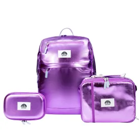 Set- Metallic Lavender