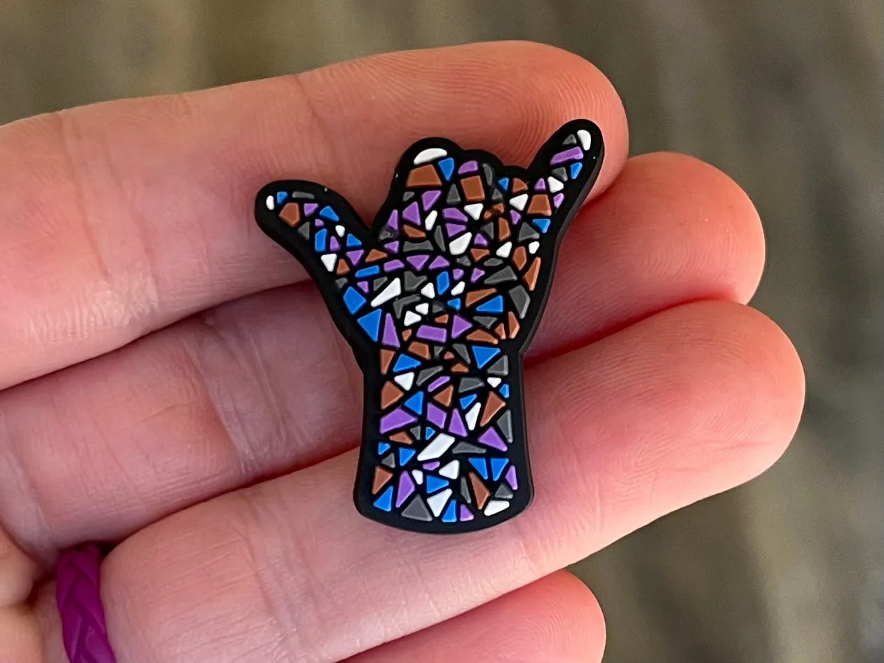 Single Jiu-Jitsu Croc Charm (6 options to choose from)