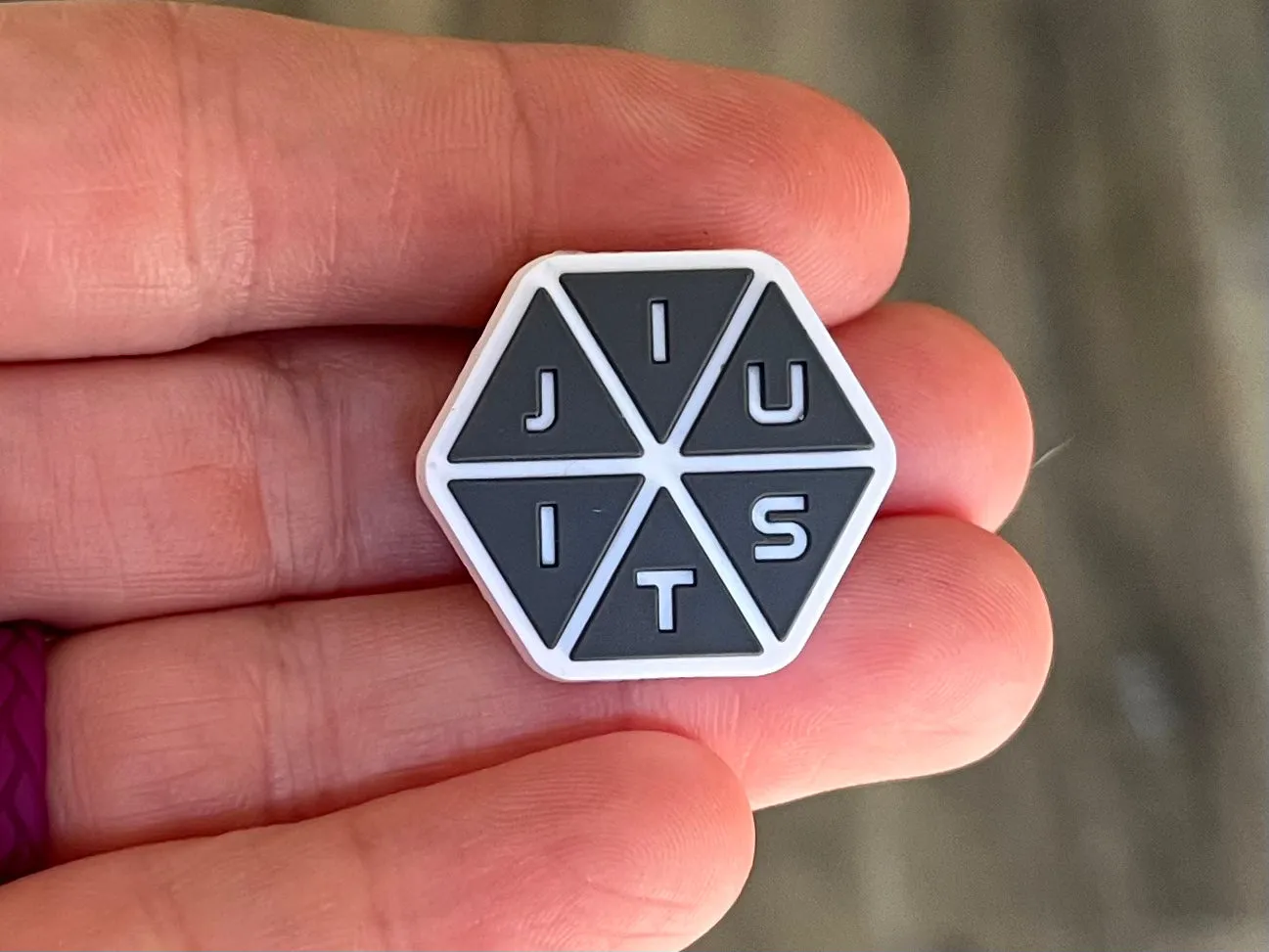 Single Jiu-Jitsu Croc Charm (6 options to choose from)