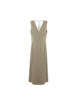 Sleeveless Poplin Dress