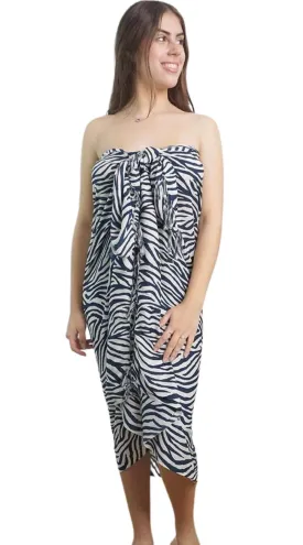 SOLD OUT - Madagascar Sarong (Navy)