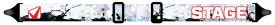 STAGE Paint Splash Strap - Stunt Goggle Strap