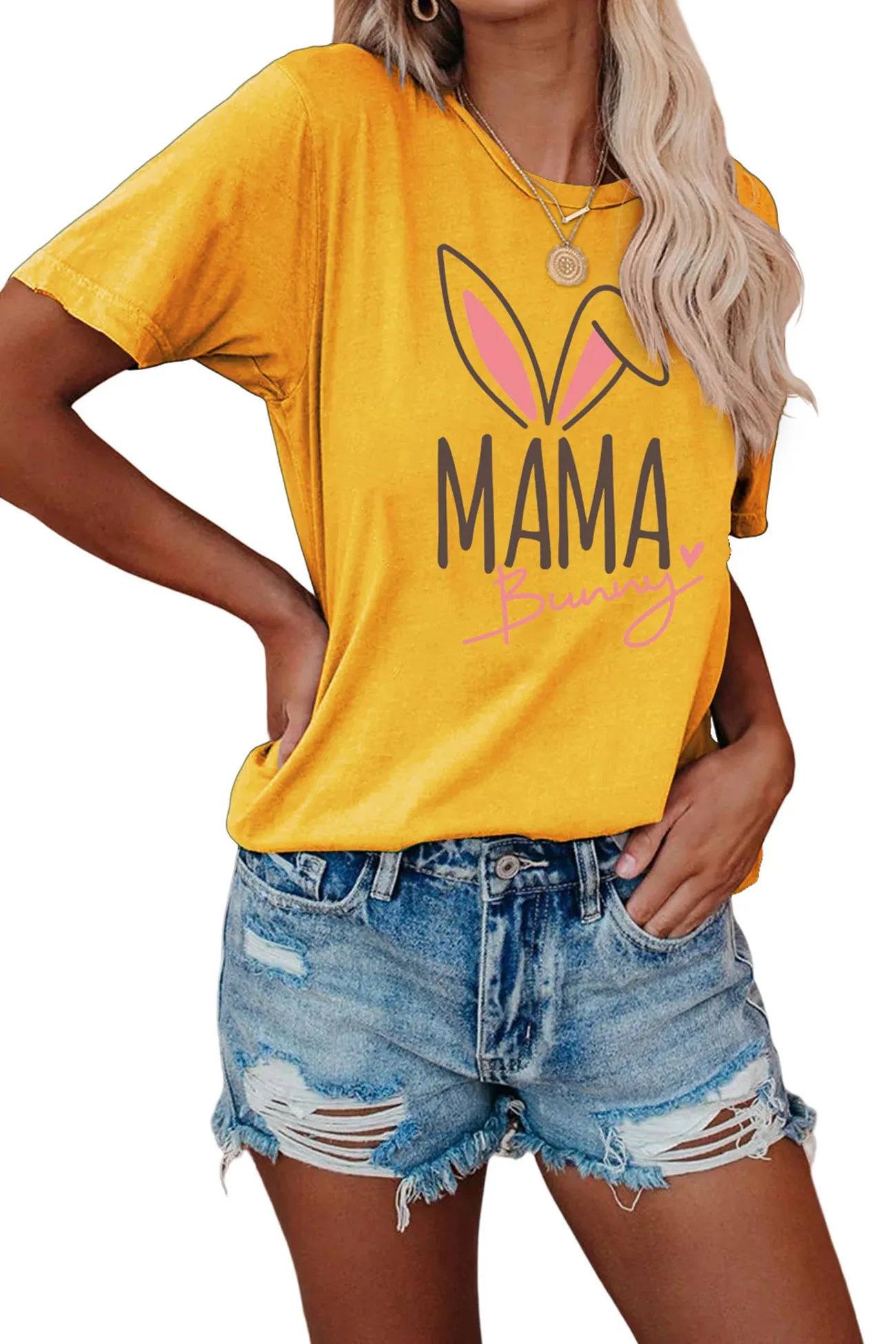 TastyHottie - Mama Bunny Graphic T-shirt