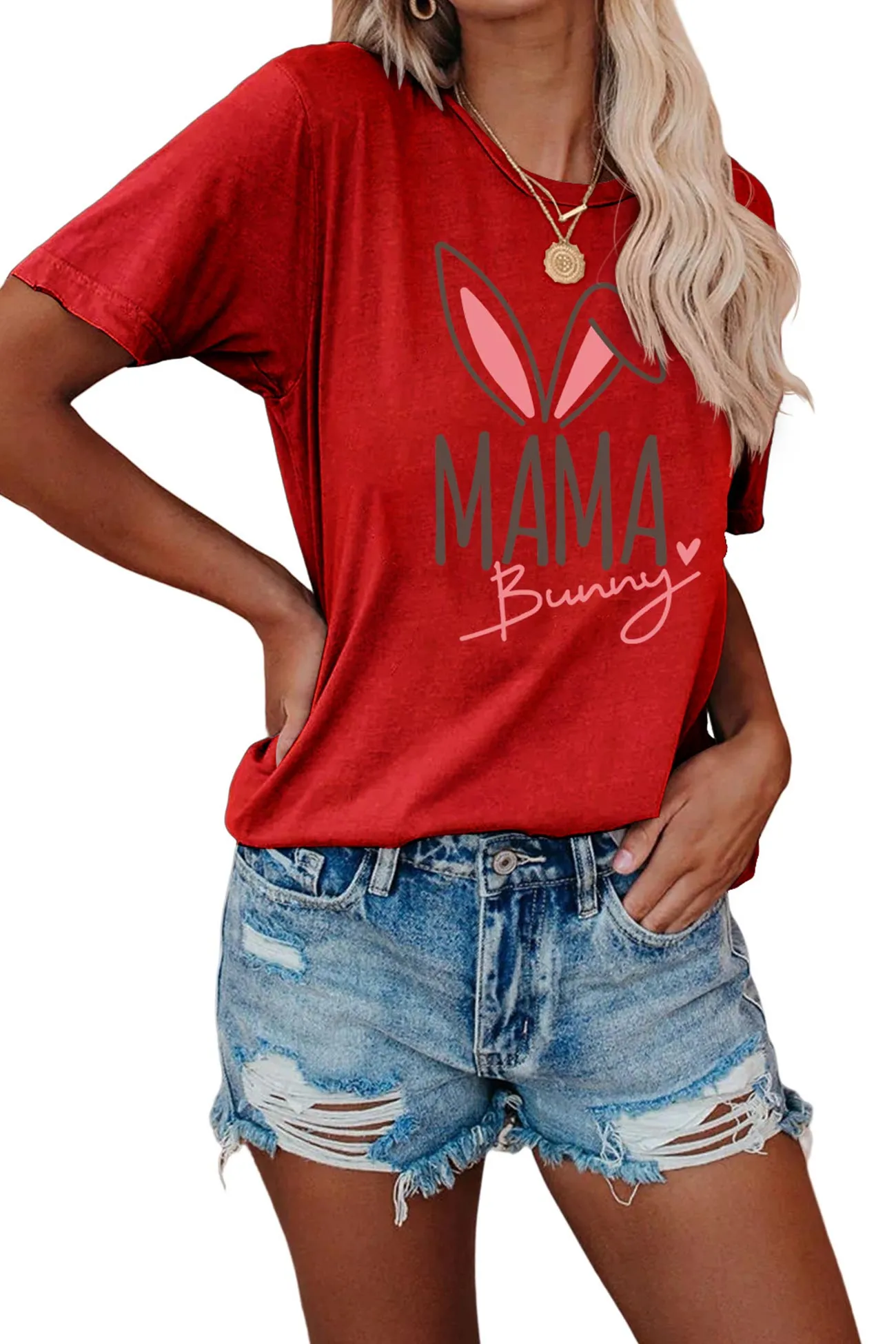 TastyHottie - Mama Bunny Graphic T-shirt