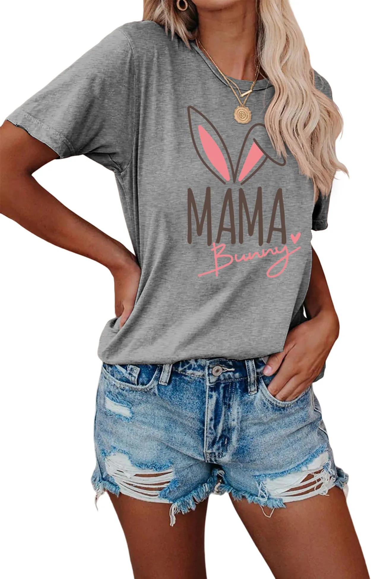 TastyHottie - Mama Bunny Graphic T-shirt