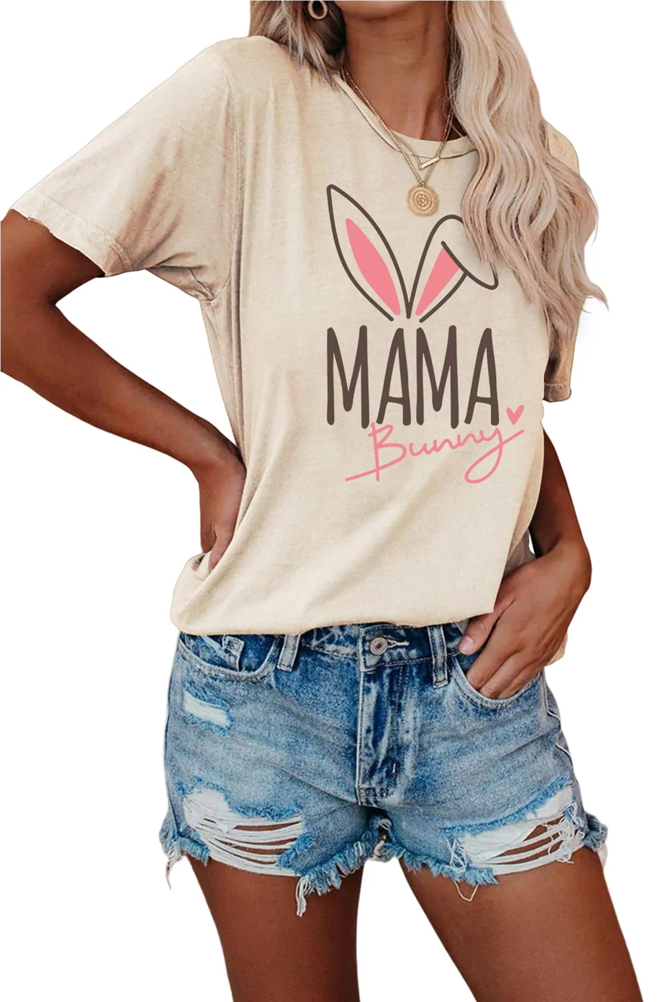 TastyHottie - Mama Bunny Graphic T-shirt