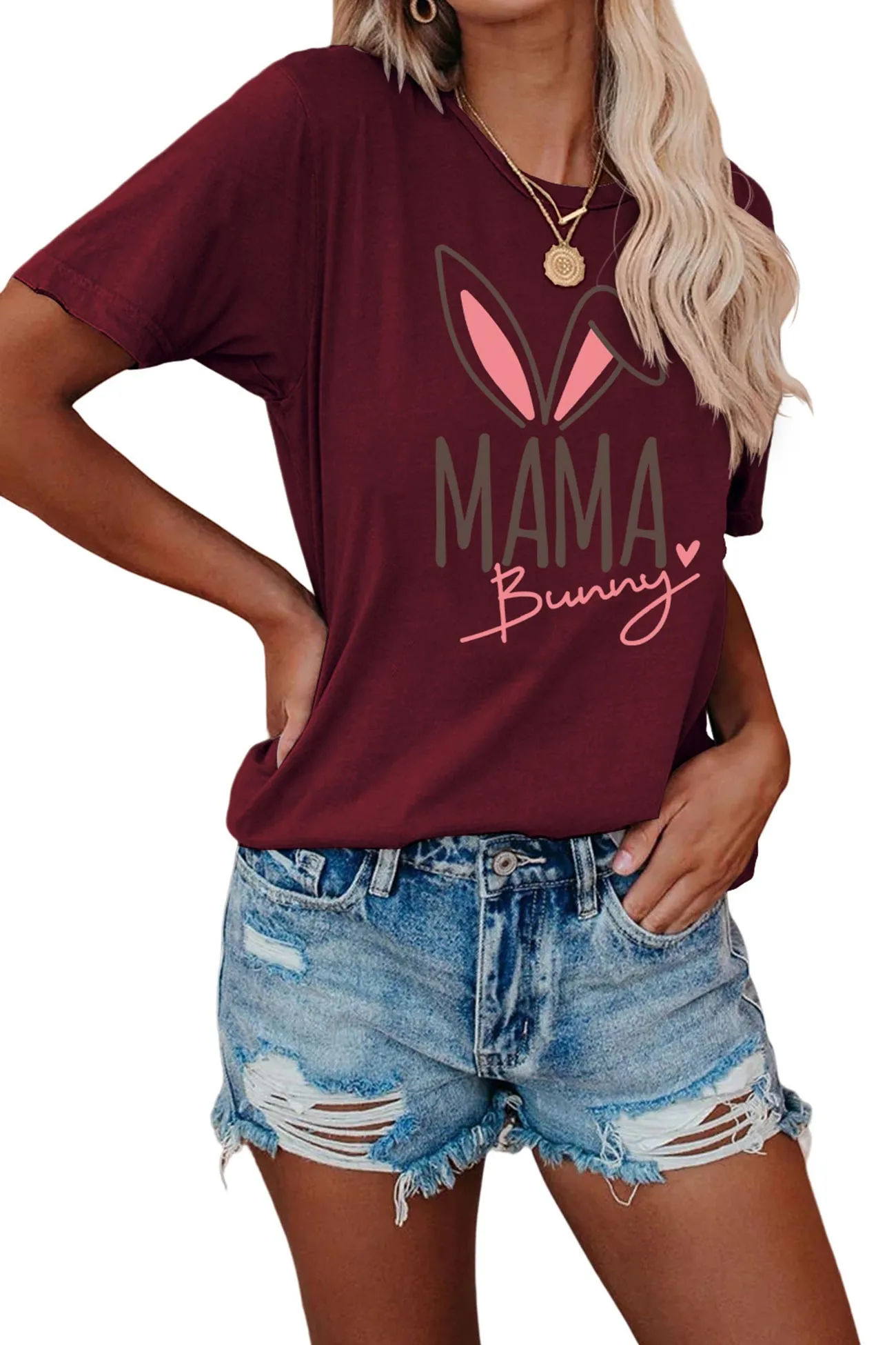 TastyHottie - Mama Bunny Graphic T-shirt