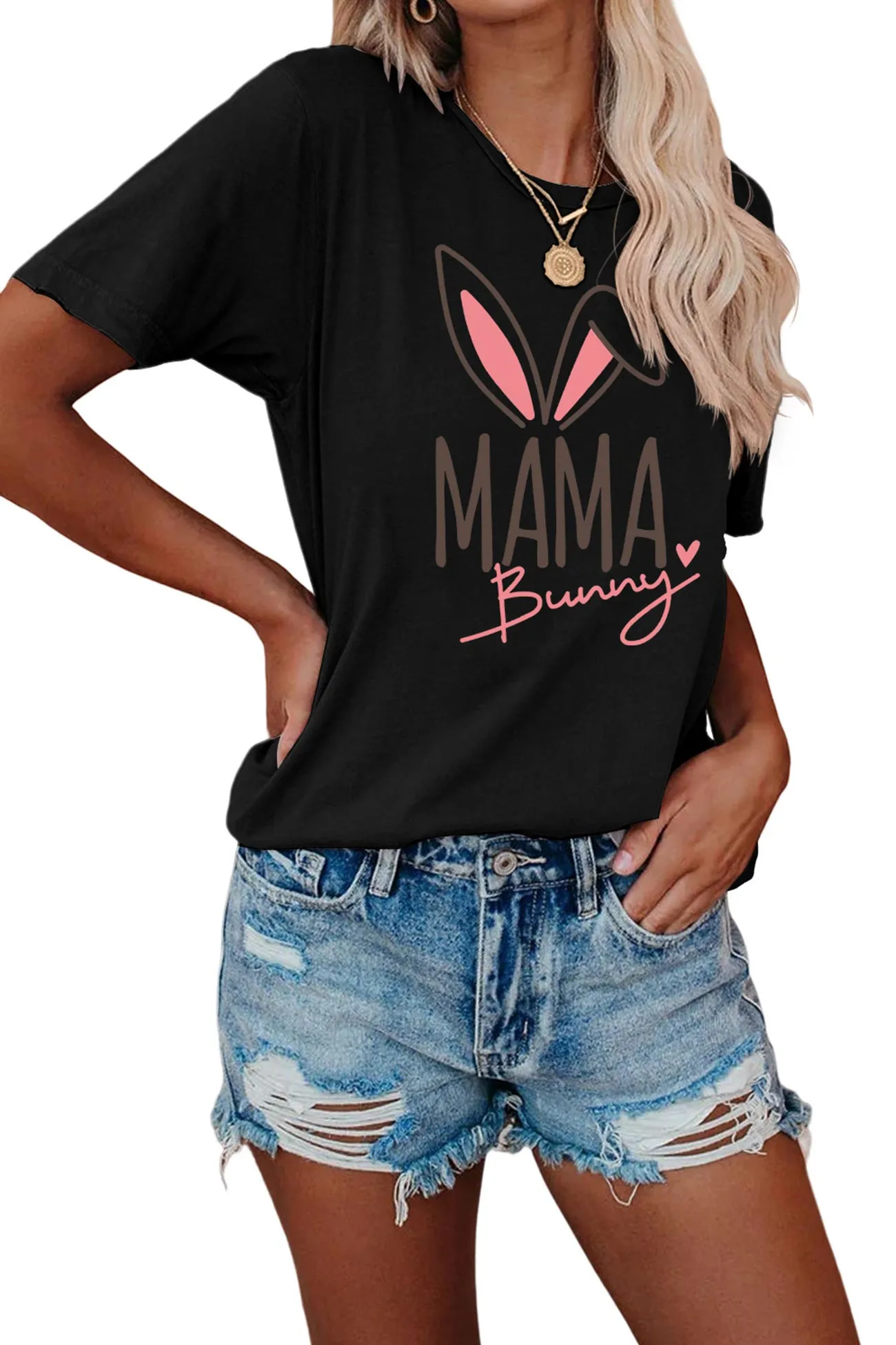 TastyHottie - Mama Bunny Graphic T-shirt