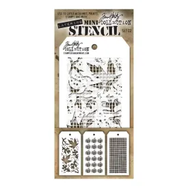 Tim Holtz Mini Layered Stencil Set 3 Pack Set #22*