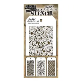 Tim Holtz Mini Layered Stencil Set 3 pack - Set #24^