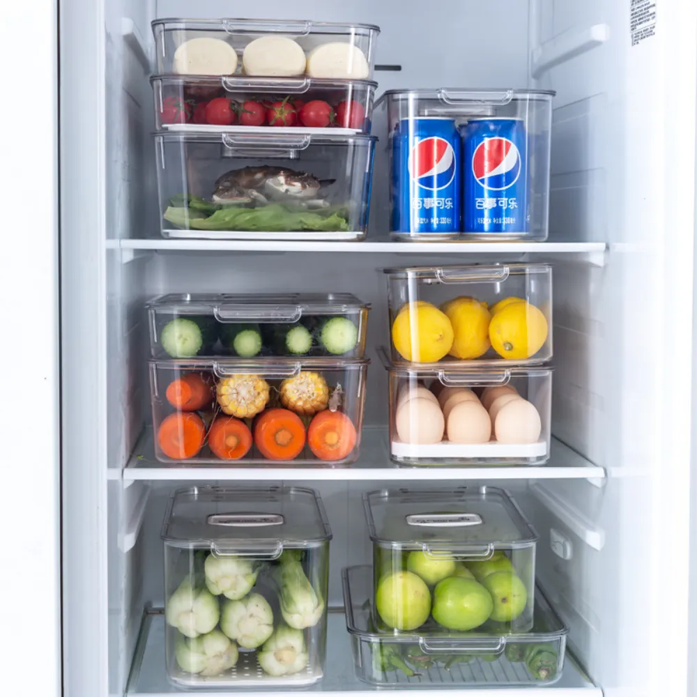 Transparent Refrigerator Organizers