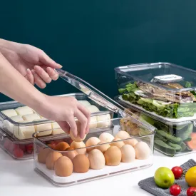 Transparent Refrigerator Organizers