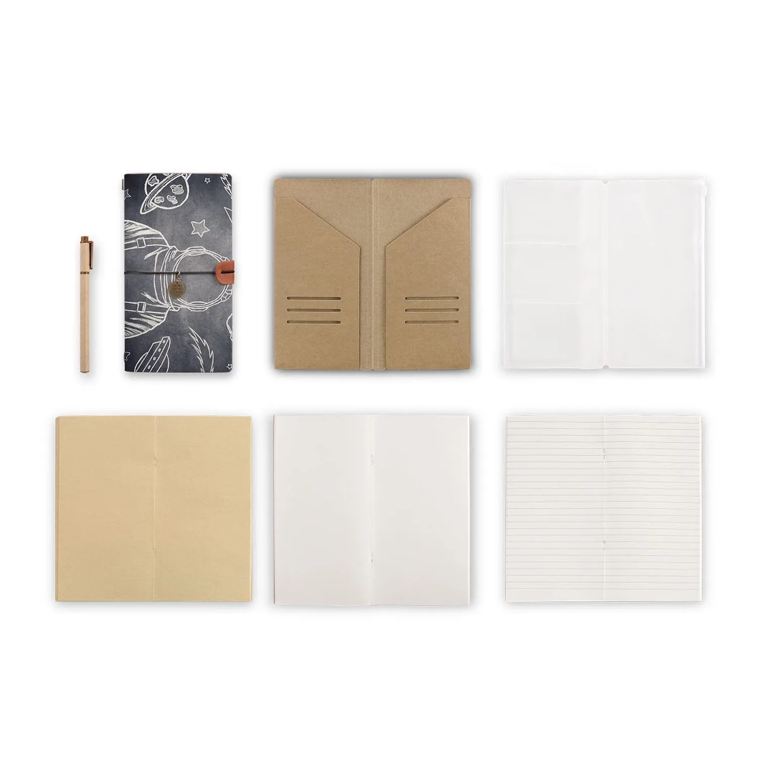 Traveler's Notebook - Astronaut Space