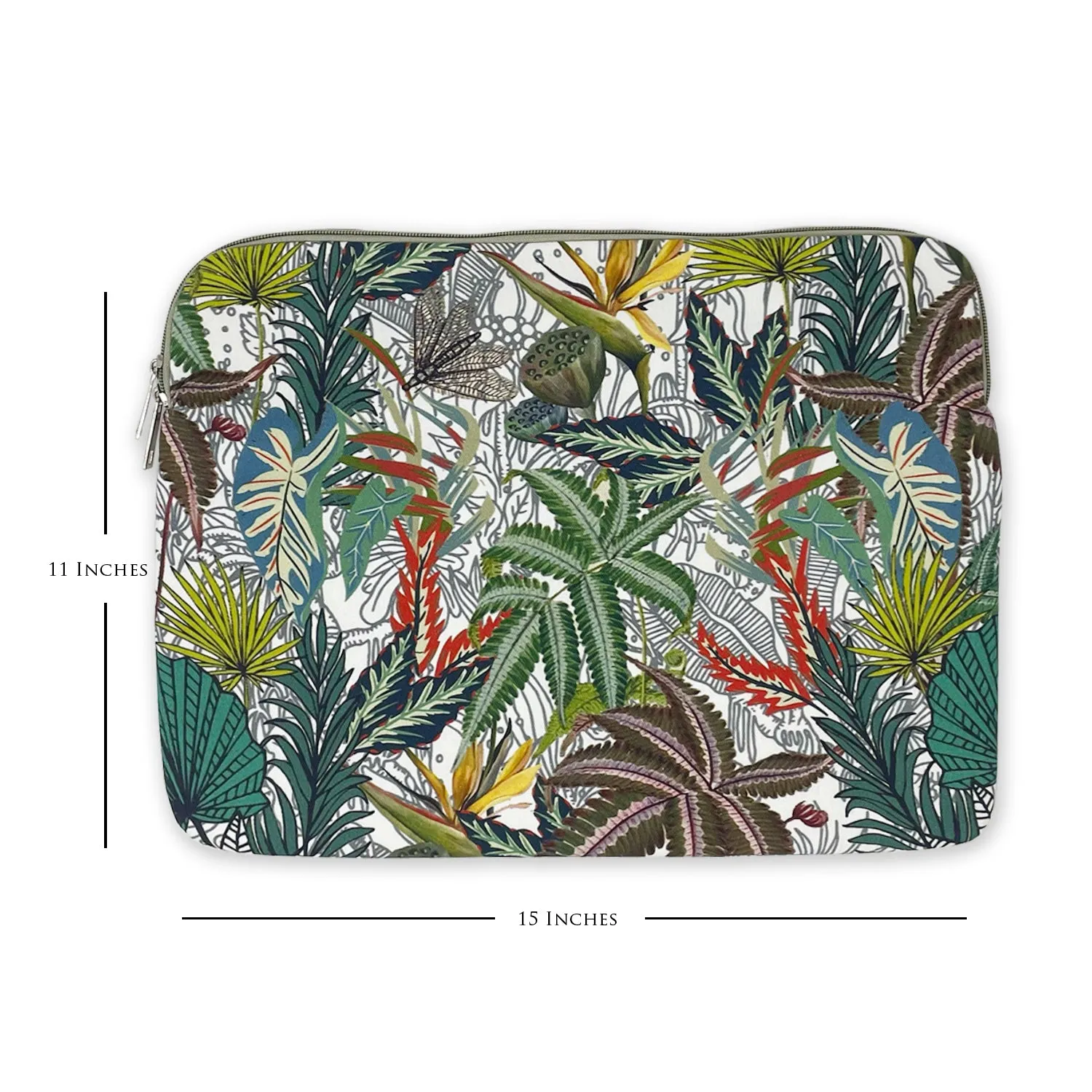 Tropical Foliage Laptop Sleeve