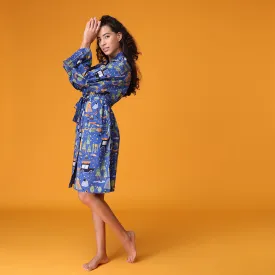 Under the Stars Short Robe