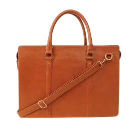 Vegan Unisex Slim Laptop Bag For Men & Women Water Proof & Dust Resistant