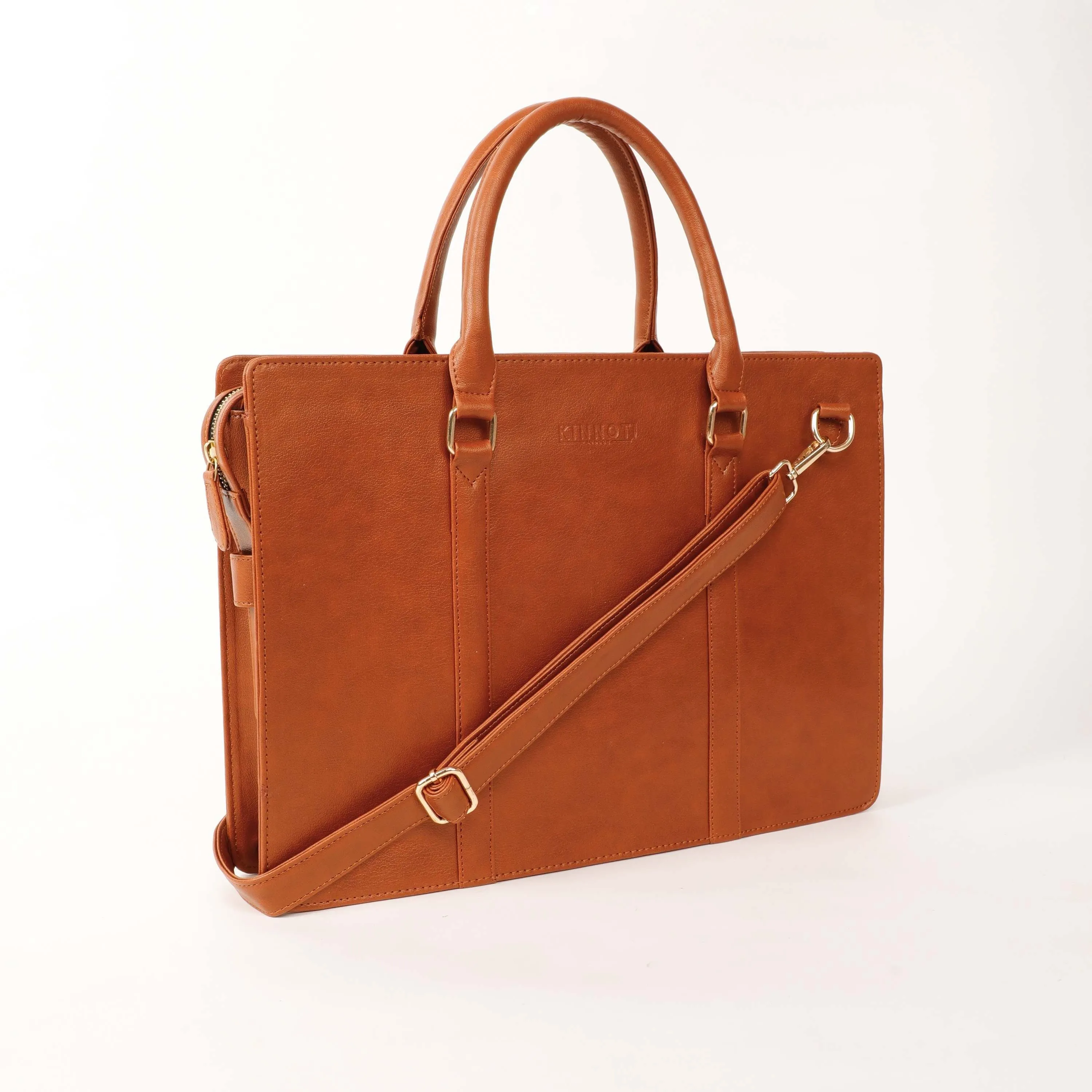 Vegan Unisex Slim Laptop Bag For Men & Women Water Proof & Dust Resistant
