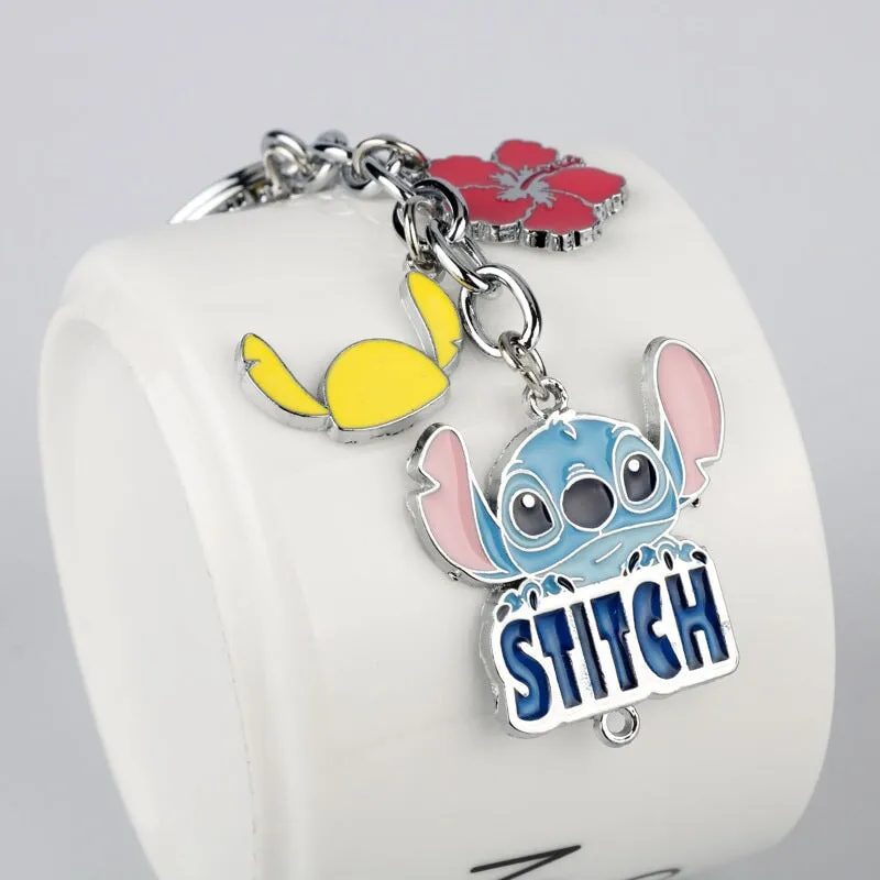 Wholesale blue alloy key chain JDC-KC-AW017