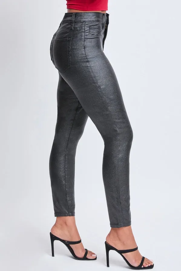 YMI High-Rise Metallic Skinny Jean -3 colors-