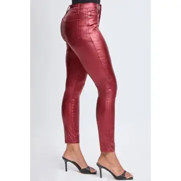 YMI High-Rise Metallic Skinny Jean -3 colors-