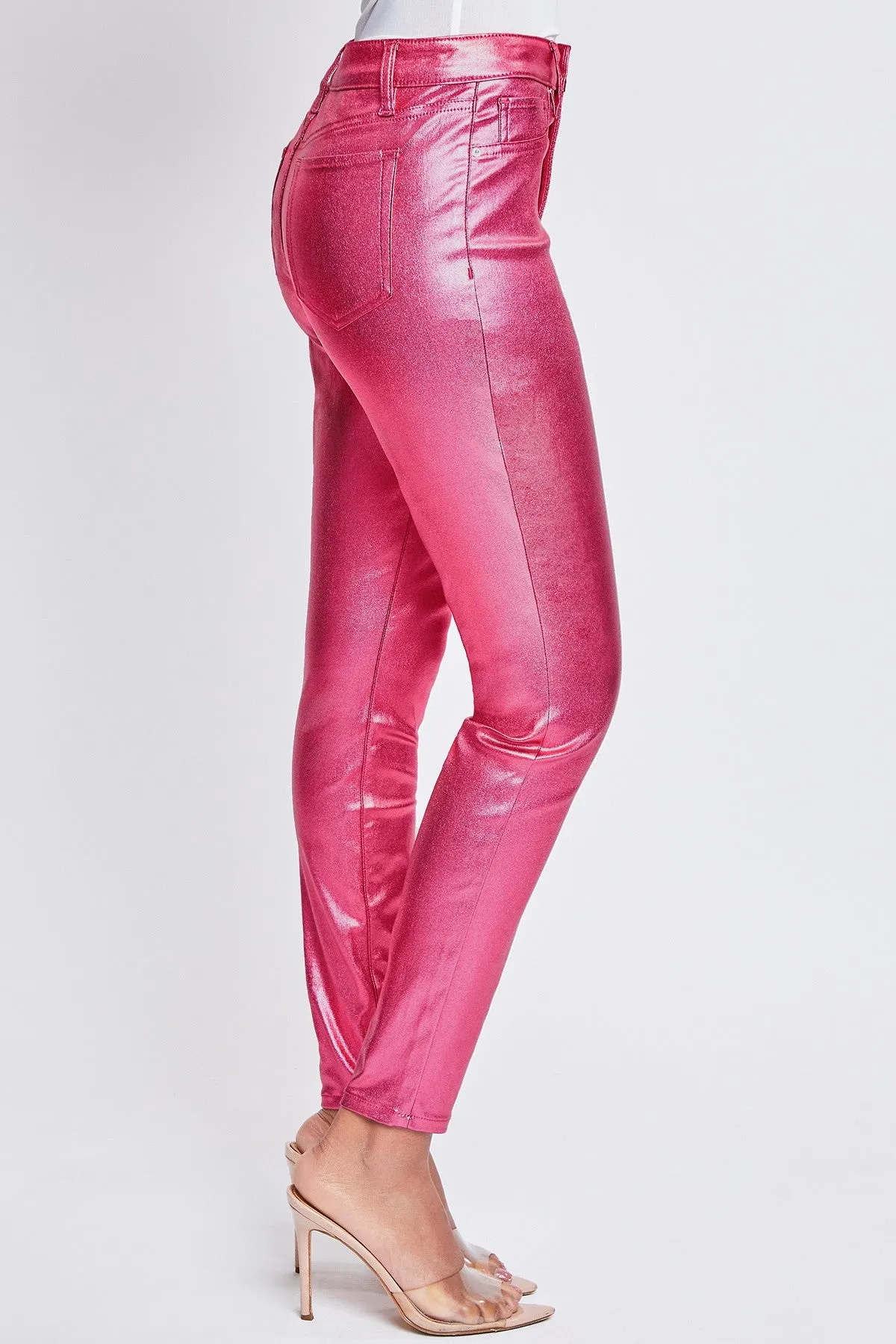 YMI High-Rise Metallic Skinny Jean -3 colors-