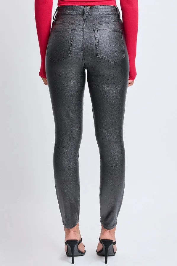 YMI High-Rise Metallic Skinny Jean -3 colors-