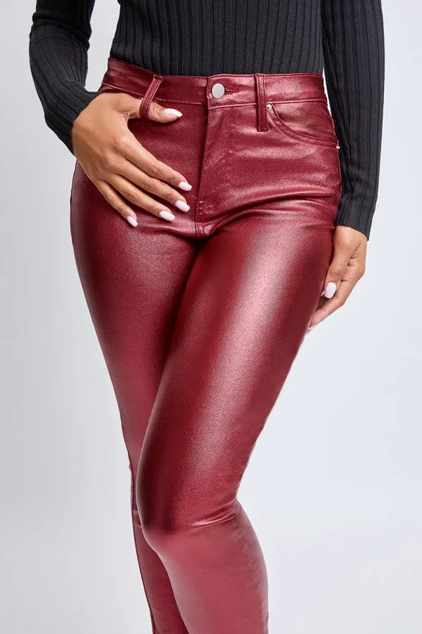 YMI High-Rise Metallic Skinny Jean -3 colors-